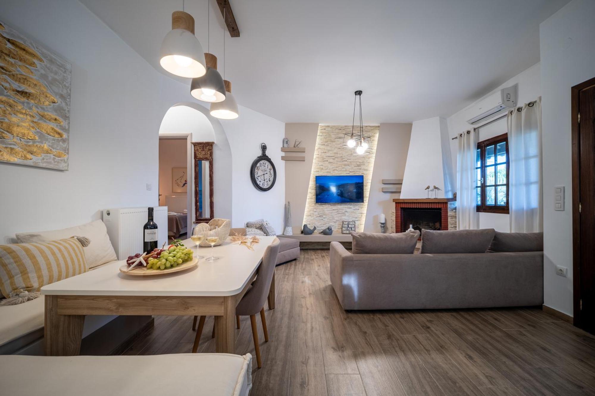Villa Joy Ormos Panagias Bagian luar foto